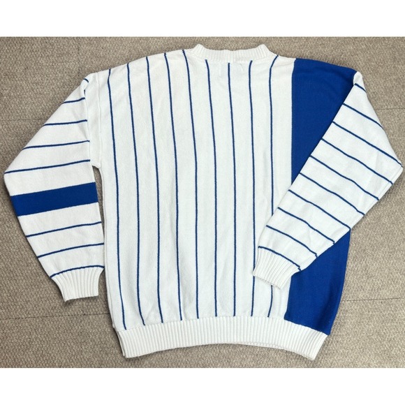 Nutmeg Vintage NBA Cleveland Cavaliers Striped Made In USA Sweater Size XXL - Picture 10 of 10